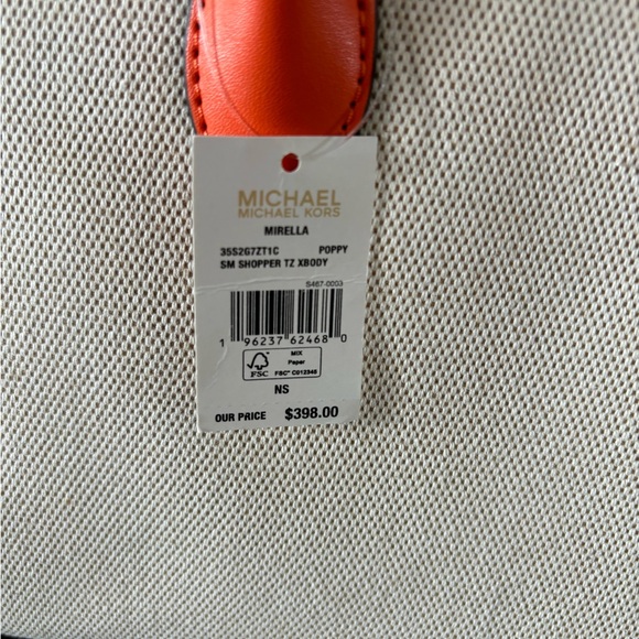 NWT Poppy Mirella small straw tote - Picture 3 of 8